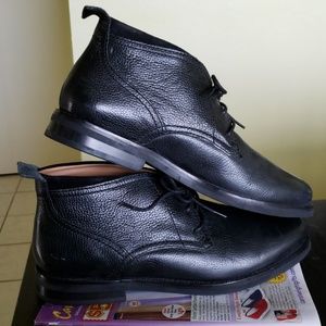 Cole Haan Black Leather Chukka Boot